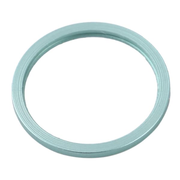 2 st Bakre Kamera Glaslins Metallskydd Ring för iPhone 11