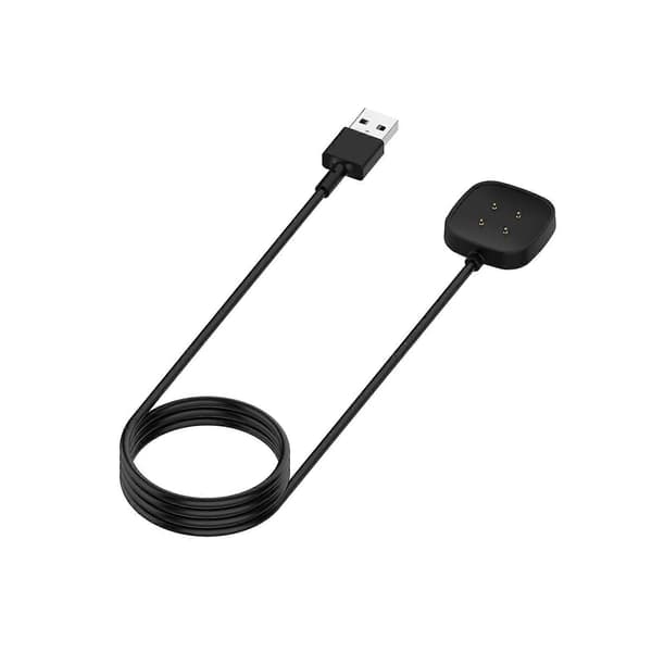 For Fitbit Versa 3 / Fitbit Sense Smartklokke Bærbar Magnetisk Dockingstasjon Lader USB-ladekabel, Lengde: 30cm