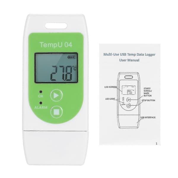 32.000 Registreringer Datalogger Usb Temperatur Datalogger Genanvendelig Temp Recorder Multi-brug