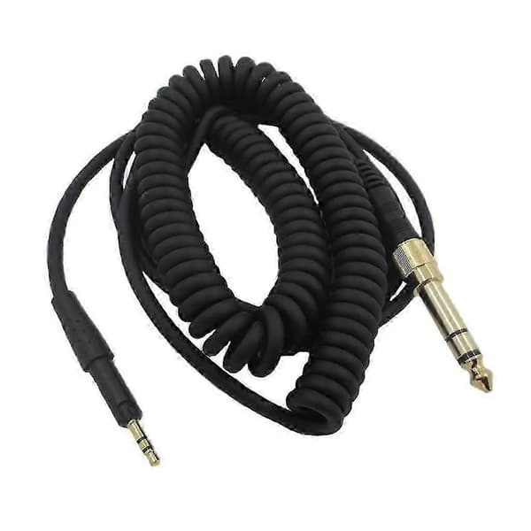 Sennheiser HD6DJ/HD8 6,35 mm OFC Spiralkabel för DJ-utrustning