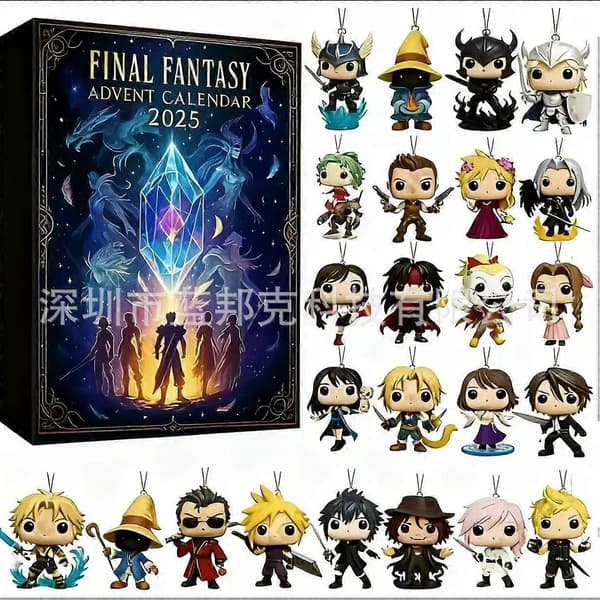 Final Fantasy Julekalender 2025 Jule Nedtællingskalender