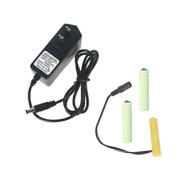 Erstat AAA-batteri strømforsyningsadapter 4,5V til 3 stk. AAA-batterieliminatorer US