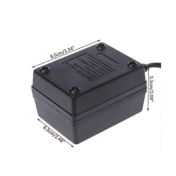 200w AC 220v til 110v Reduser Transformator Konverter Reise Strøm EU Plugg Adapter