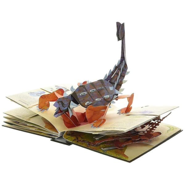 3D Encyclopedia Prehistorica Dinosaurs, Morsom Dinosaur Encyclopedia 3D Bilde Pop-up Bok Bursdagsgave til Barn A