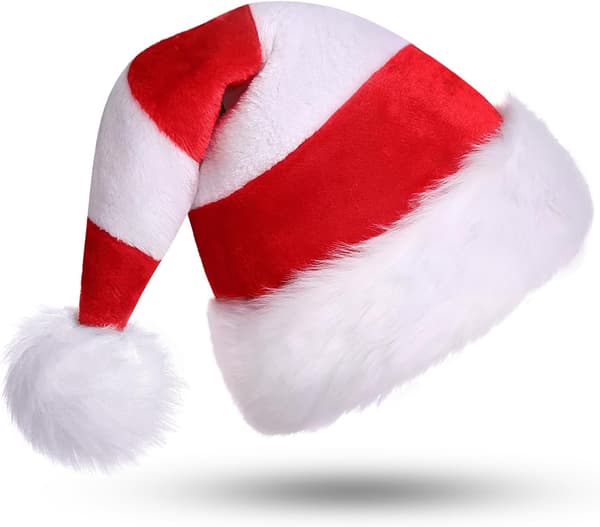 Julhatt, julhatt, plyschjulhatt