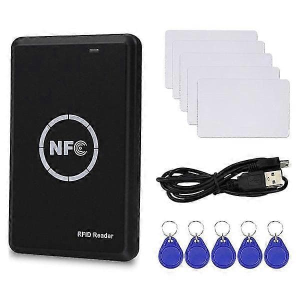RFID NFC Kopimaskine Duplikator Nøglebrik Smart Card Læser Skriver 13.56MHz Krypteret Programmer US