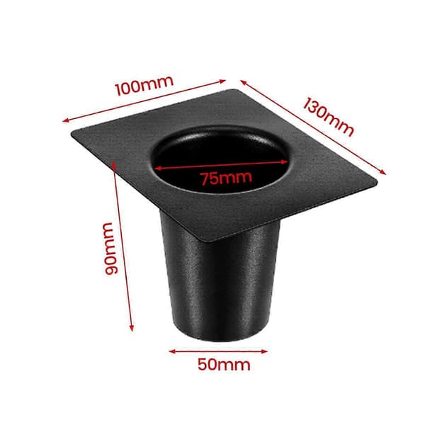 Regnkjedetakrenneadapter Metall Regnkjedeadapter for takrenne