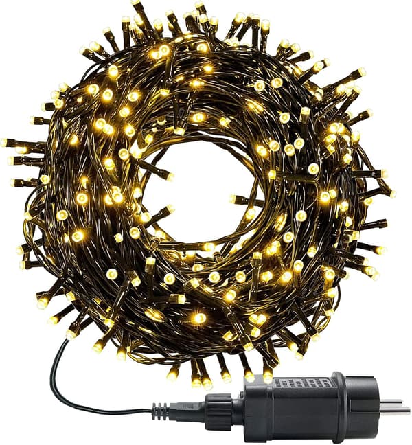 LED julelys, dekorativ utendørsbelysning