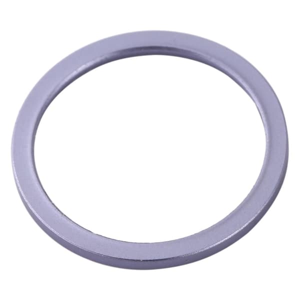 2 st Bakre Kamera Glaslins Metallskydd Ring för iPhone 11