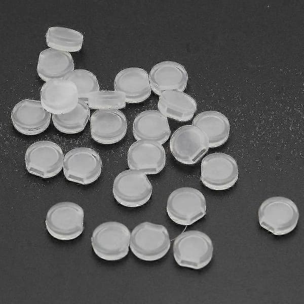 100 stk. Clip-on øreputer Silikon Clip øreputer Komfort øreputer