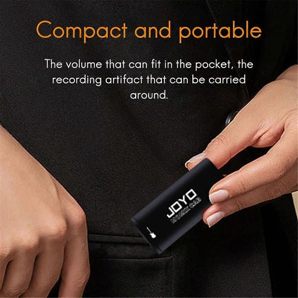 JOYO Gitarr Ljudinterface Mini Inspelningsljudkort Lättvikt