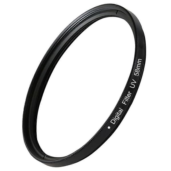 58 mm UV-suodatin (musta)