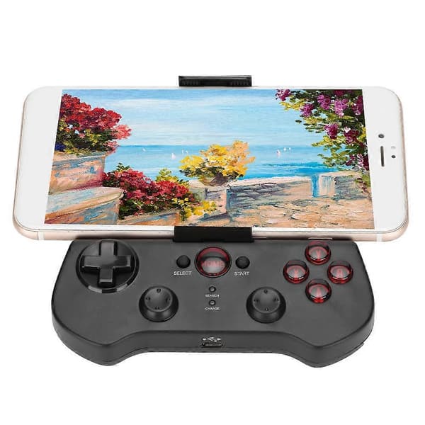 Trådløs Bluetooth Gamepad Spillkontroller for Android/iOS/Windows