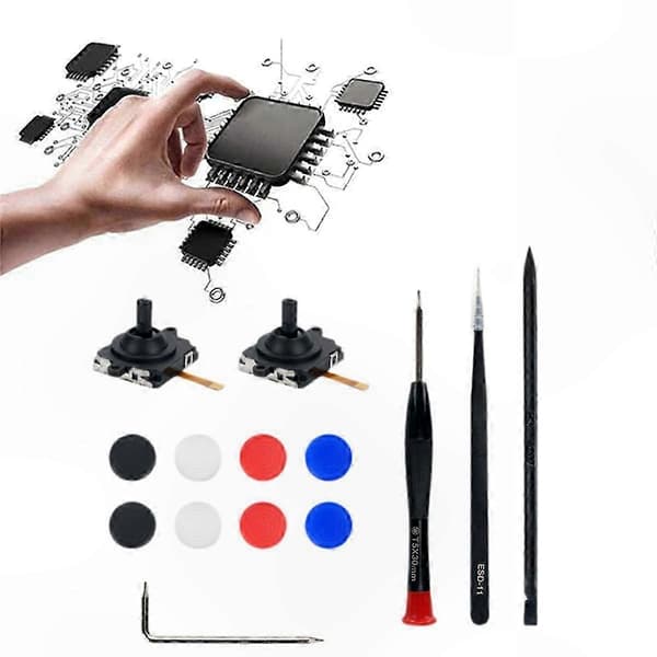 VR Controller Udskiftningsjoysticks til Meta Quest 3, 3D Analog Stick Sæt