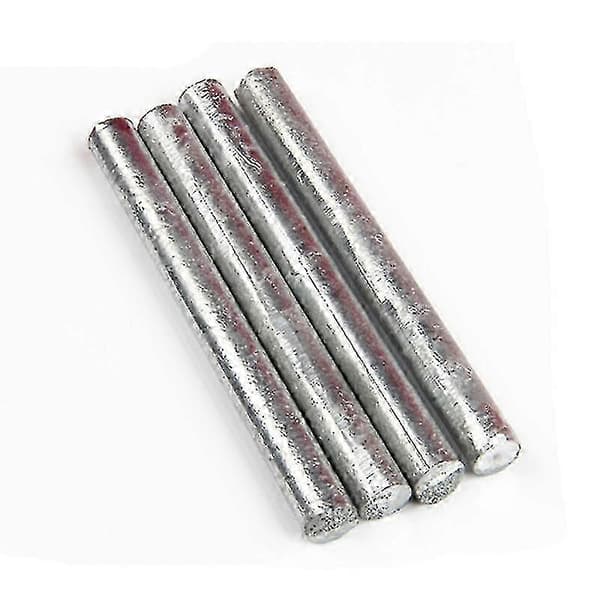 Sinkstang Høy Renhet Zn Ingots Rundstang Anode Elektroplettering Diameter 2mm Til 100mm DIY Tilpass 6x100mm 1pc