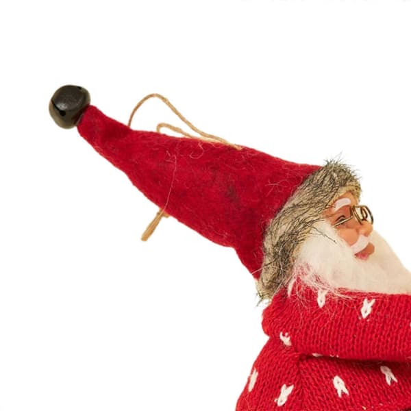 Tomte Skidfiskgur, Tomte Docka, Juldekorationer, Tomte Style C