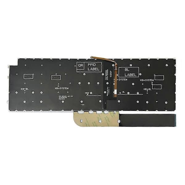 [Ny] US Version Baggrundsbelyst Laptop Tastatur