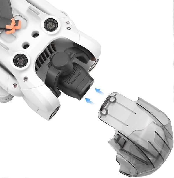 Dronetilbehør for DJI Mini 3 Pro Gimbal Lås Stabilisatorhette Kamerabeskyttelse Linsehette