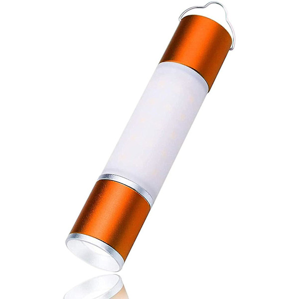 LED Campinglys, 6 lysmoduser, USB-oppladbart, vanntett