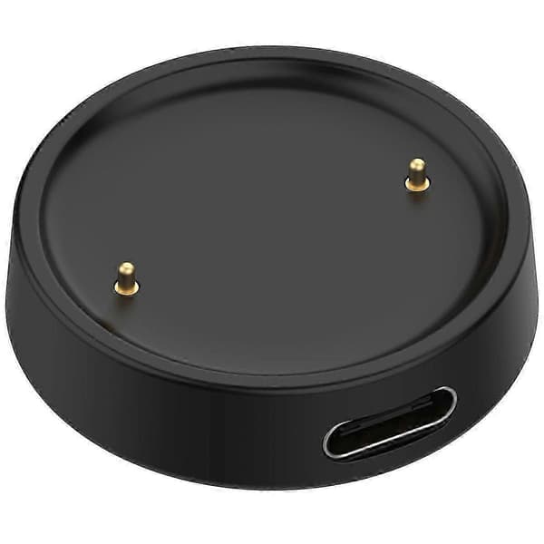 USB-C / Type-C Interface Smart Watch Opladningsadapter Til Amazfit Bip 6 / Active 2 Sort SZRH A-S