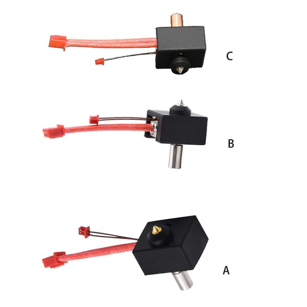 260/300 Varmblok-sæt til Sprite Extruder Kit til Ender-3 S1 /pro (Titanium)