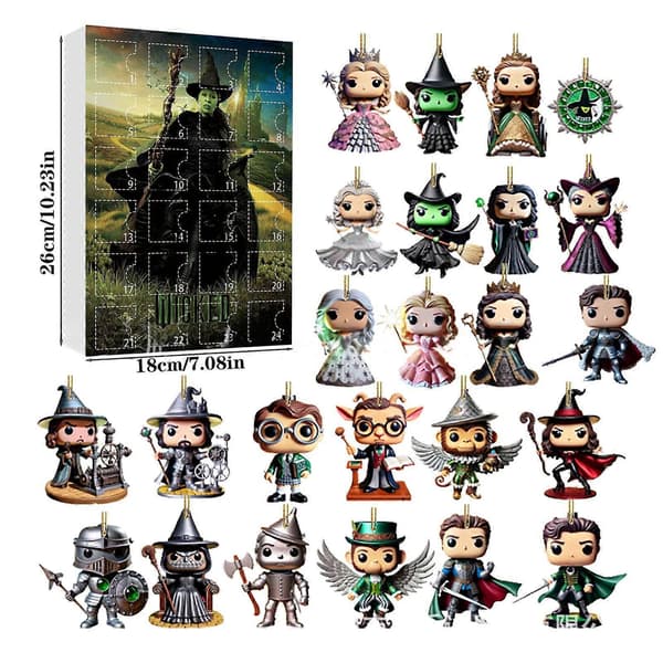 Wicked Jule Nedtelling Adventskalender Blindboks E