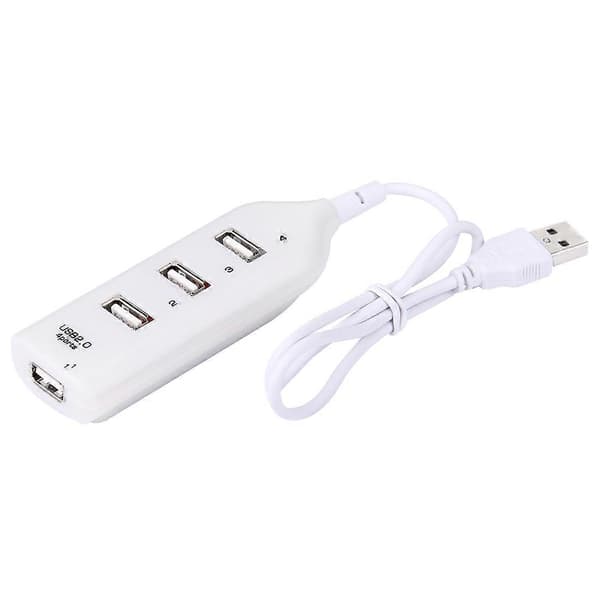 4 porte USB 2.0 HUB, kabellængde: 30 cm