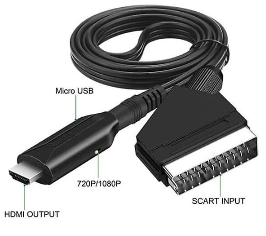Scart–HDMI-muunnin, All-in-one Scart–HDMI-sovitin, 1080P