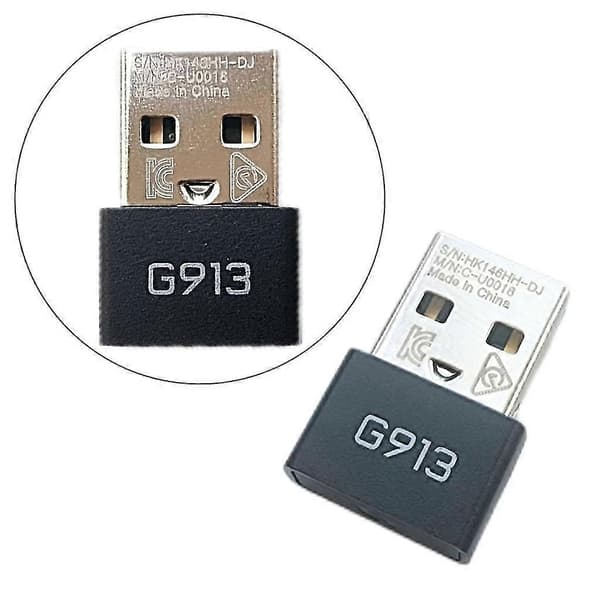 USB-mottaker 2,4 GHz trådløs USB-plugg for Logitech G913 G913 TKL G915 TKL