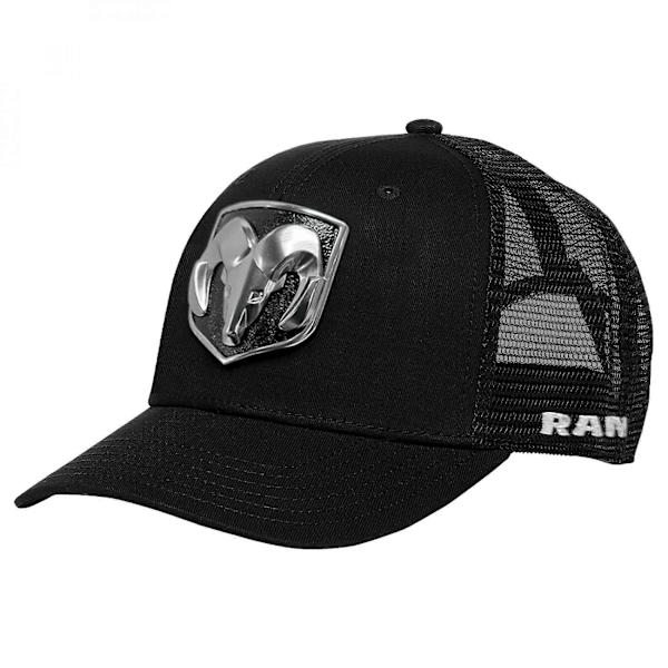 Dodge Ram Logo 3D Patch Justerbar Truckerhatt