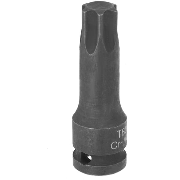 1/2\" pipeadapter stjernehode-drev luft slagnøkkel bit pipe bilreparasjonsverktøy (T80)