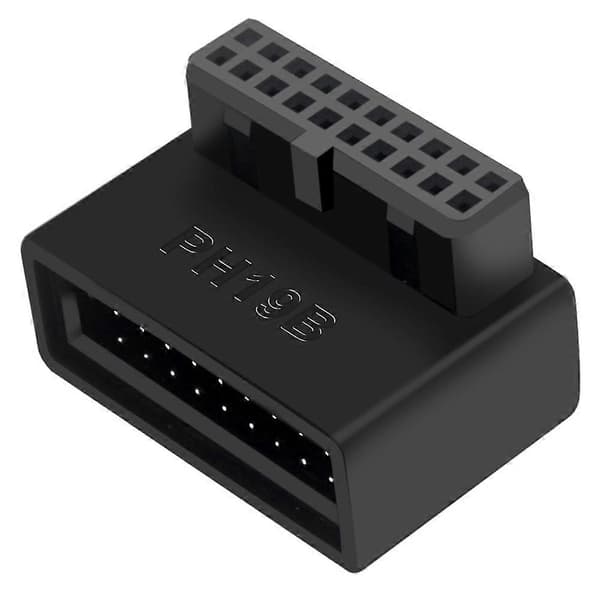 PH19B USB 3.0 Internt Header USB3.0 19/20P Socket 90 Graders Adapter Konverter Til Computer Bundkort