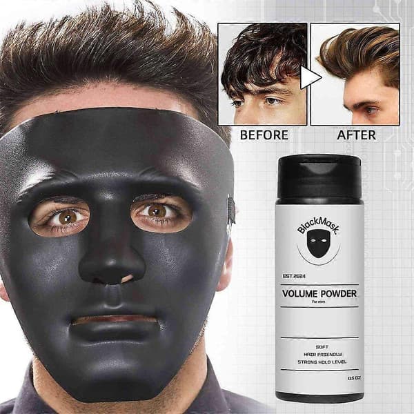 BlackMask Hårstylingpuder, Volympuder Ger Omedelbart Textur & Volym