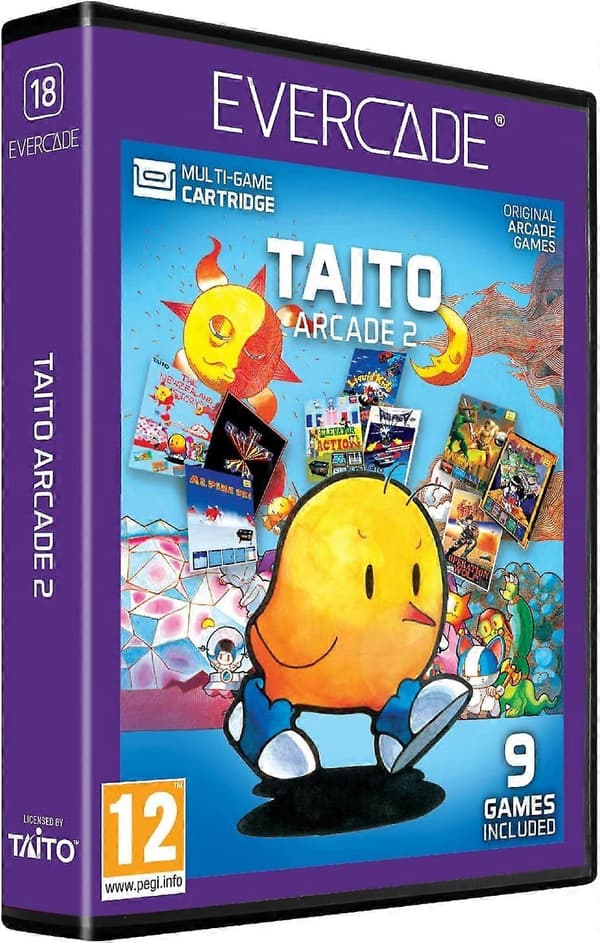 Evercade Taito Arcade 2 -pelikasetti
