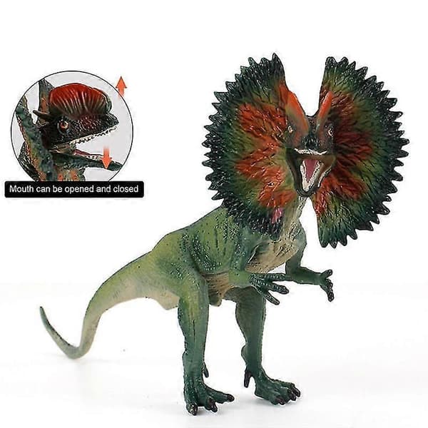 Dilophosaurus Dinosaur Figur, PVC Raptor Action Model Legetøj