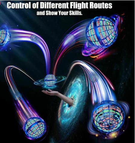 3-pak Pro Hover Ball Flyvende Bold LED Spinner Bold Flyvende Orb Legetøj Blå Blue Blue