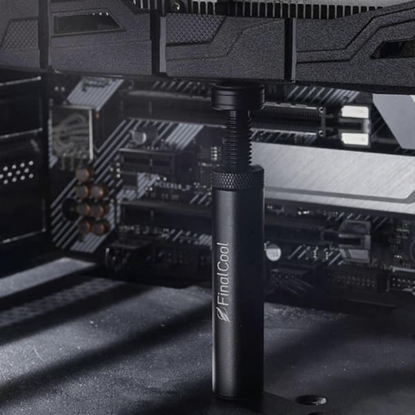 Aluminium Grafikkort Holder GPU Radiator Støtte CPU Køler Stand
