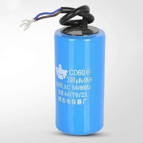 250V-450V AC 200F Motor Start Run Kondensator til Apparater CD60