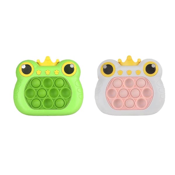 Green Frog Press Snabbreaktionsspel, Inga Batterier