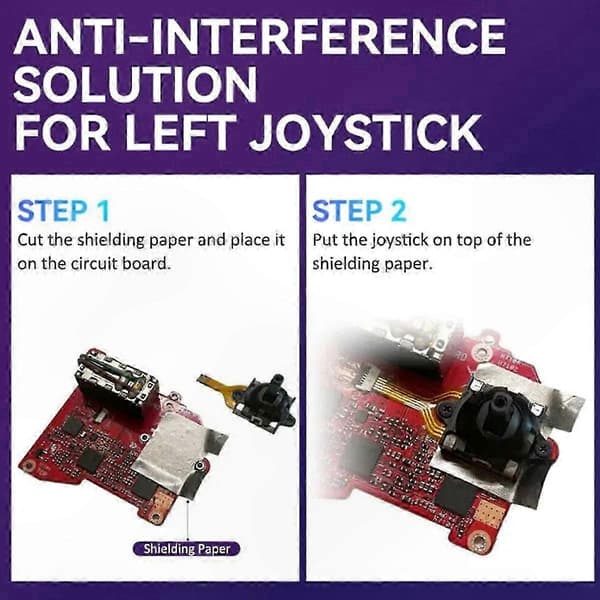 2 stk. Hall Joystick-erstatning for spillkontroller – Kompatibel med ROG Ally