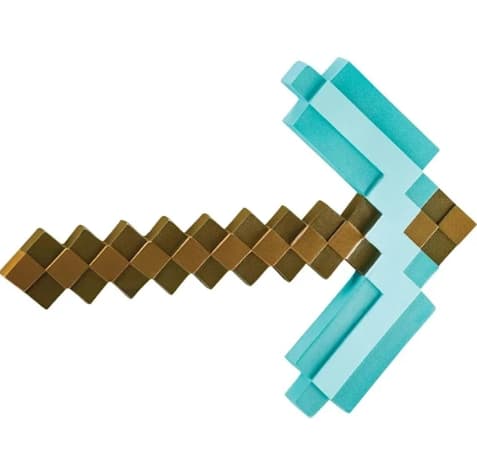 Minecraft Timantti Säröillä Versio, Hakku