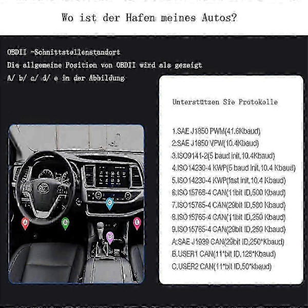Vgate iCar Pro BLE 4.0 WiFi OBD2 Scanner til bildiagnosticering &amp; kodeaflæser