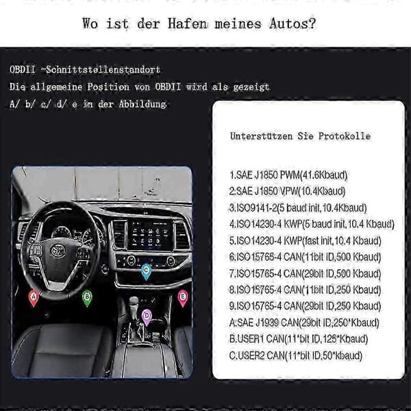 Vgate iCar Pro BLE 4.0 WiFi OBD2-skanner for bildiagnostikk og kodeleser