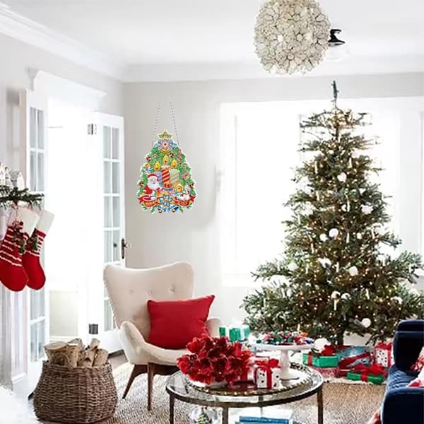 5D Diamantmaleri Julepynt DIY Diamantmaleri Billede Sæt