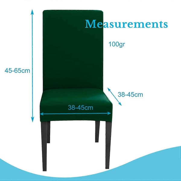 Elastisk Stoltrekk Stoltrekksett GREEN 2 piece