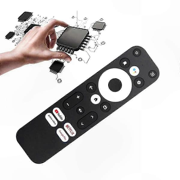 Universal fjernkontroll for Android TV Box KM2, KM2 Plus, KM7 Plus, KD3, KD5 stemmestyrt erstatningsfjernkontroll