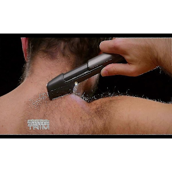 Microtouch Titanium Trim, opplyst hårklippeverktøy og kroppstrimmer
