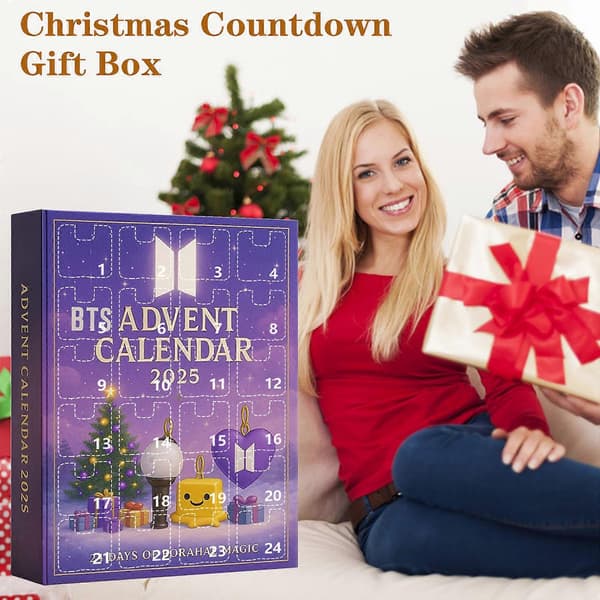 Bts Adventskalender Blind Box Julklapp Pendant style