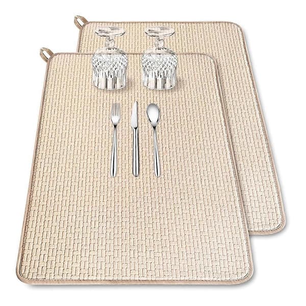 2-pack XXL Stor Diskmatta i Mikrofiber, 61x45 cm