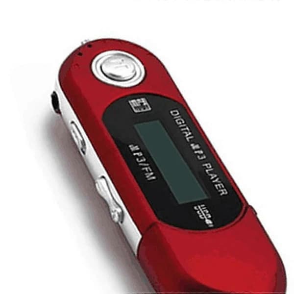 Mini MP3-afspiller Lille Flash Drive Multilingual LCD Musikafspiller (C)